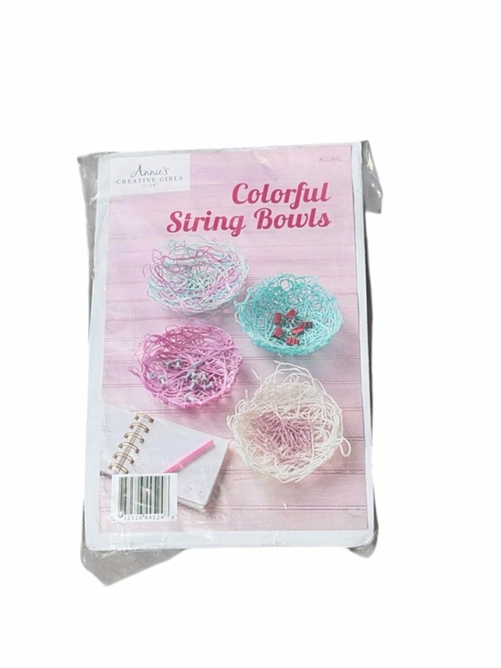 Annie's Creative Girls Club Colorful String Bowls Craft Kit